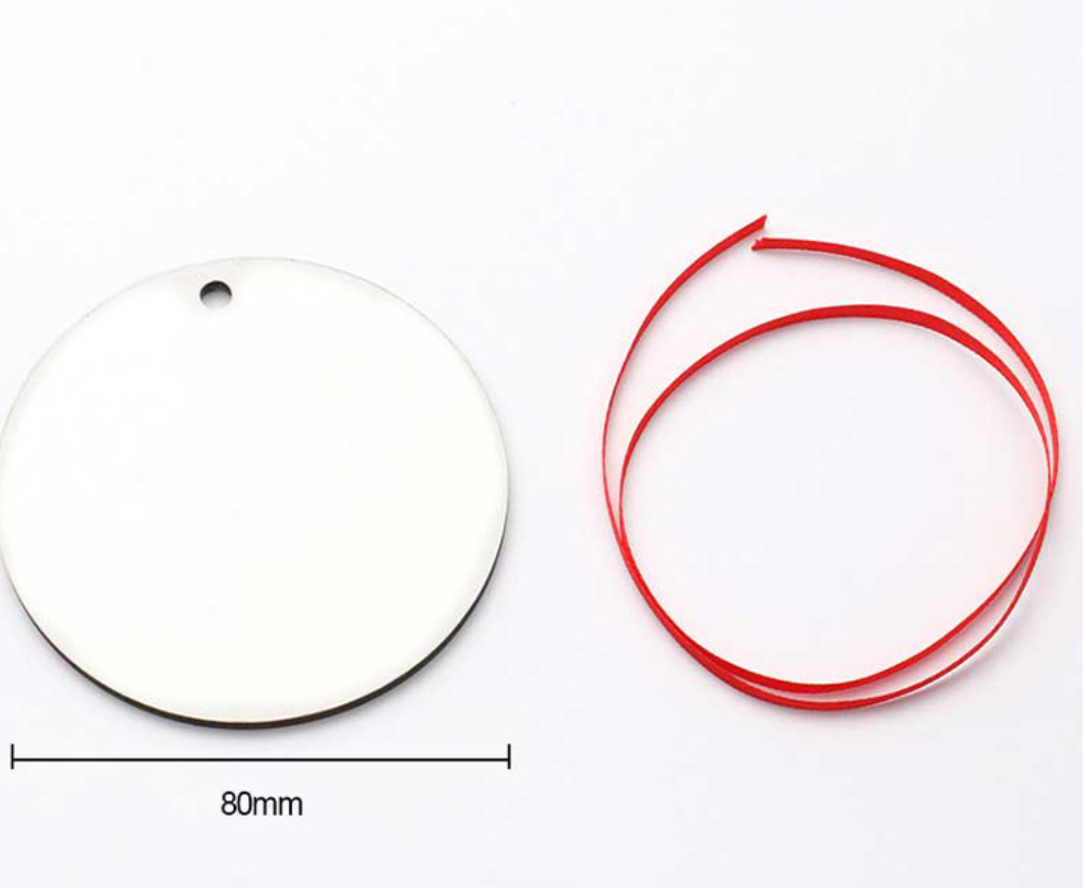 MDF Christmas Ornaments Sublimation Blanks