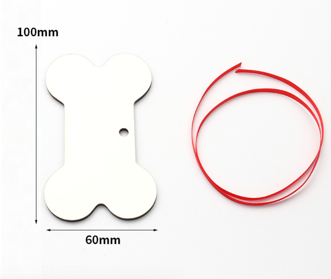 MDF Christmas Ornaments Sublimation Blanks