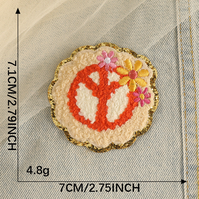 TikTok Trending Small Chenille Letter Patch