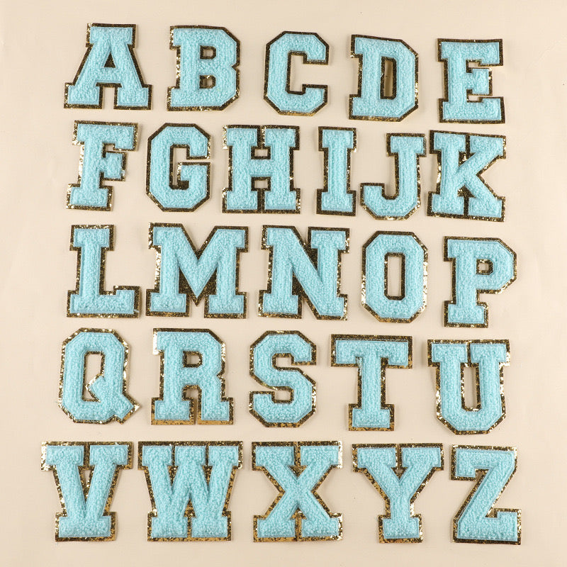 TikTok Trending Small Chenille Letter Patch