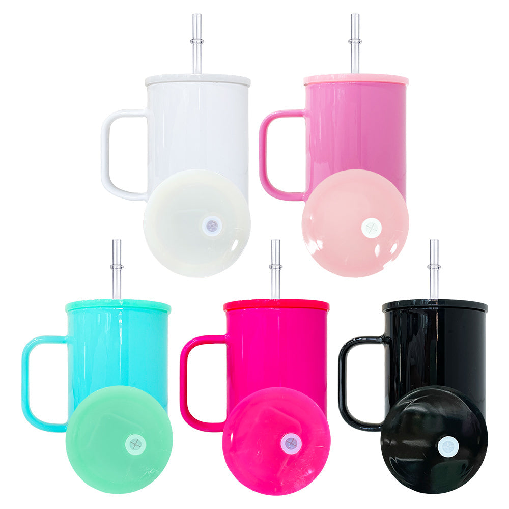 17oz Color Glass Mug Sublimation Blanks