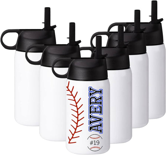 12oz Kids Sport Water Bottle Sublimation Blanks