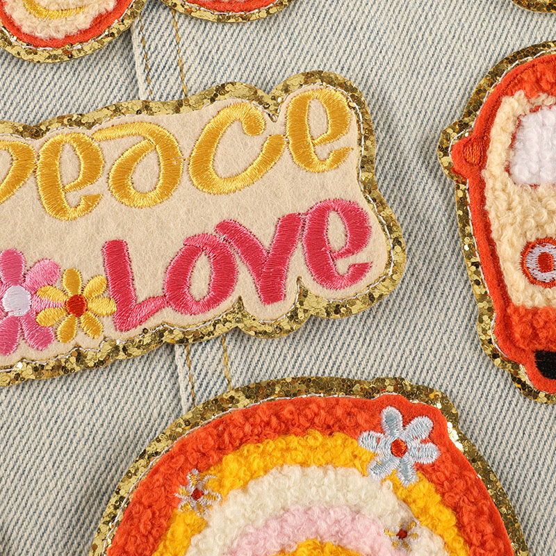 TikTok Trending Small Chenille Letter Patch
