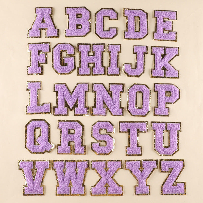 TikTok Trending Small Chenille Letter Patch