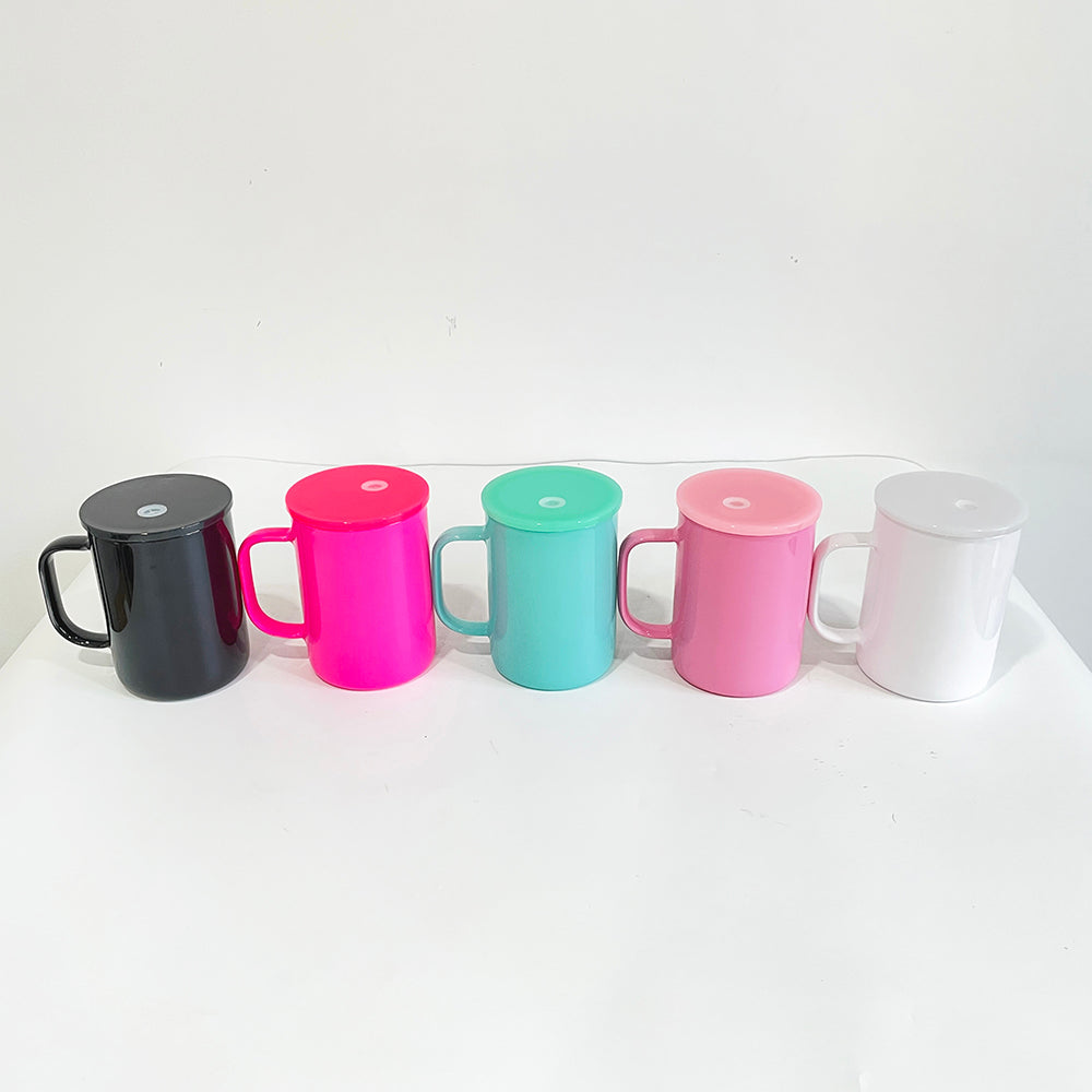 17oz Color Glass Mug Sublimation Blanks
