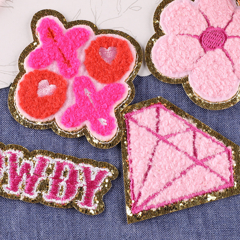 TikTok Trending Small Chenille Letter Patch
