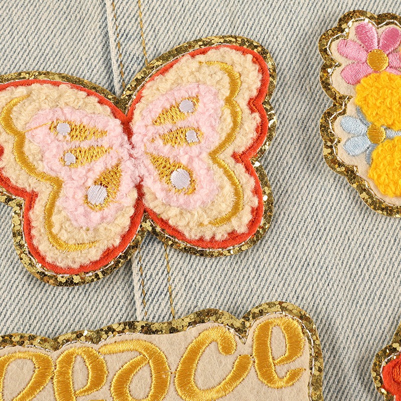 TikTok Trending Small Chenille Letter Patch
