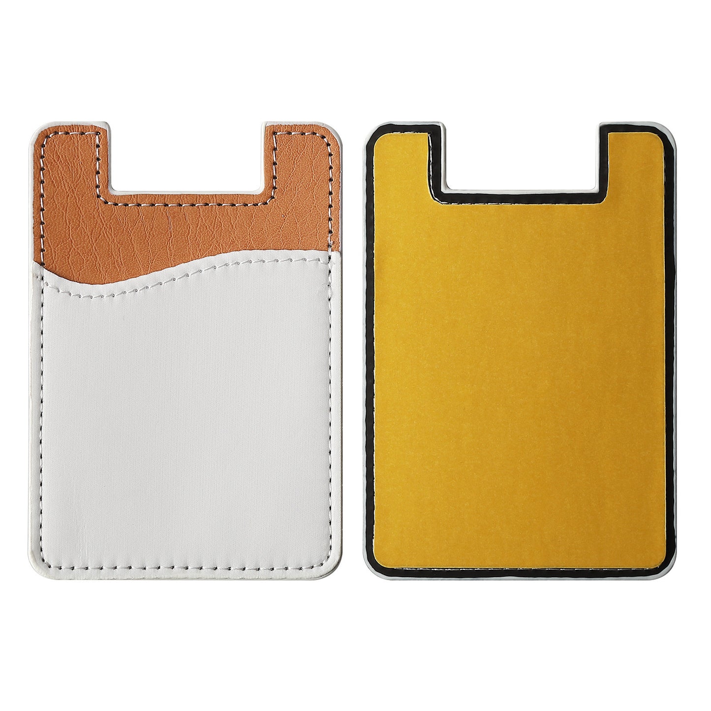 Faux Leather Phone Card Holder Sublimation Blanks