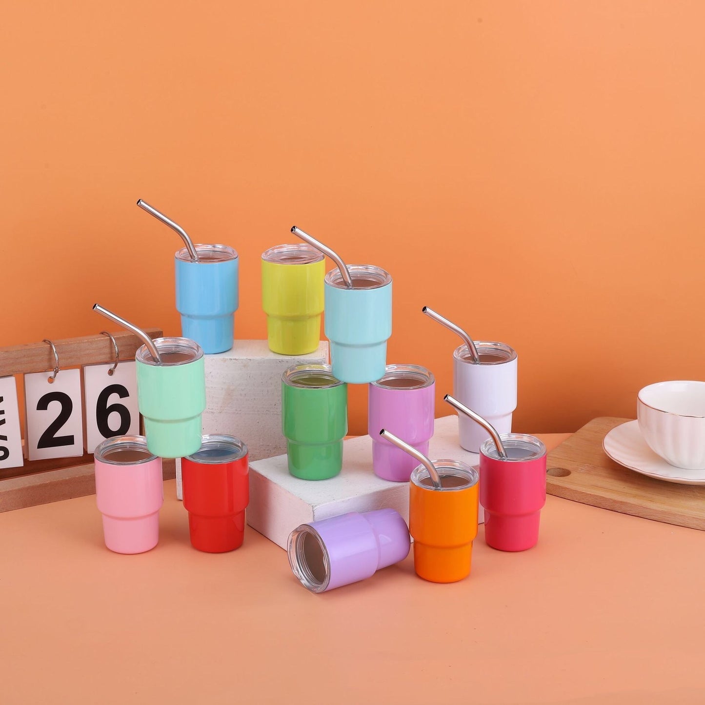 3oz Mini Tumbler Shot Glass Sublimation Blanks
