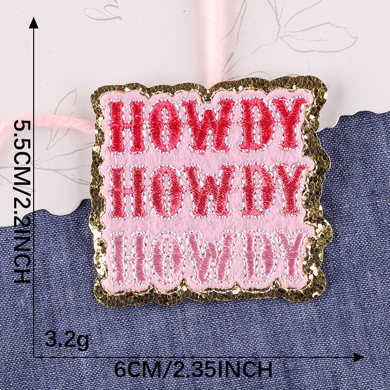 TikTok Trending Small Chenille Letter Patch