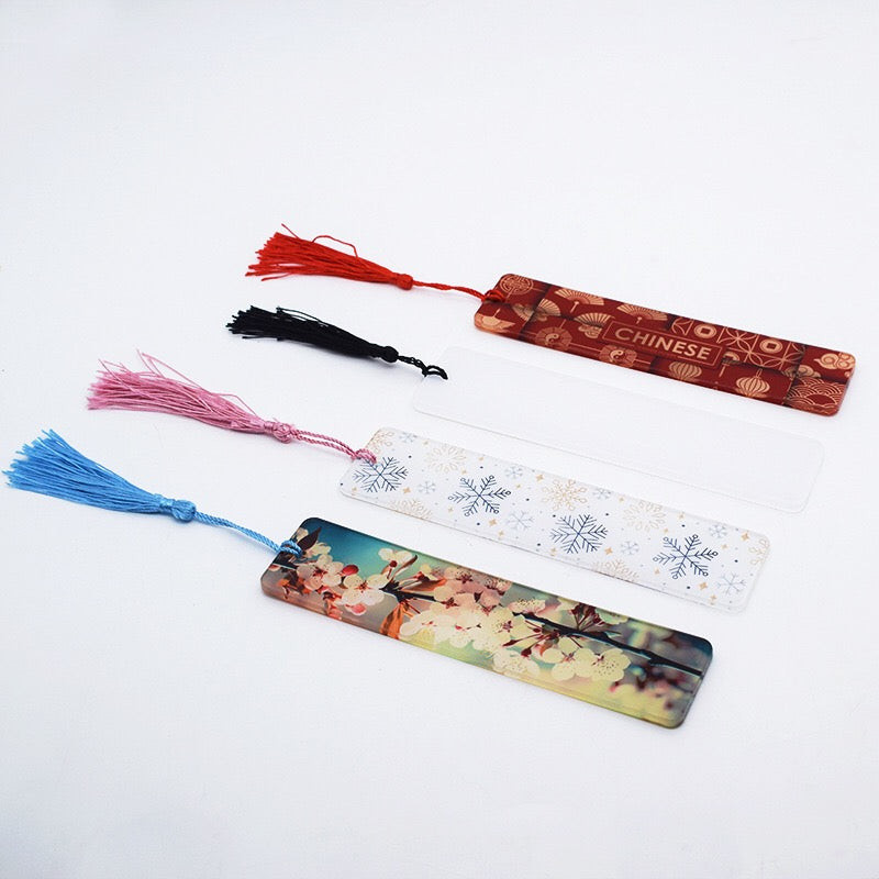 Acrylic Bookmarks Sublimation Blanks
