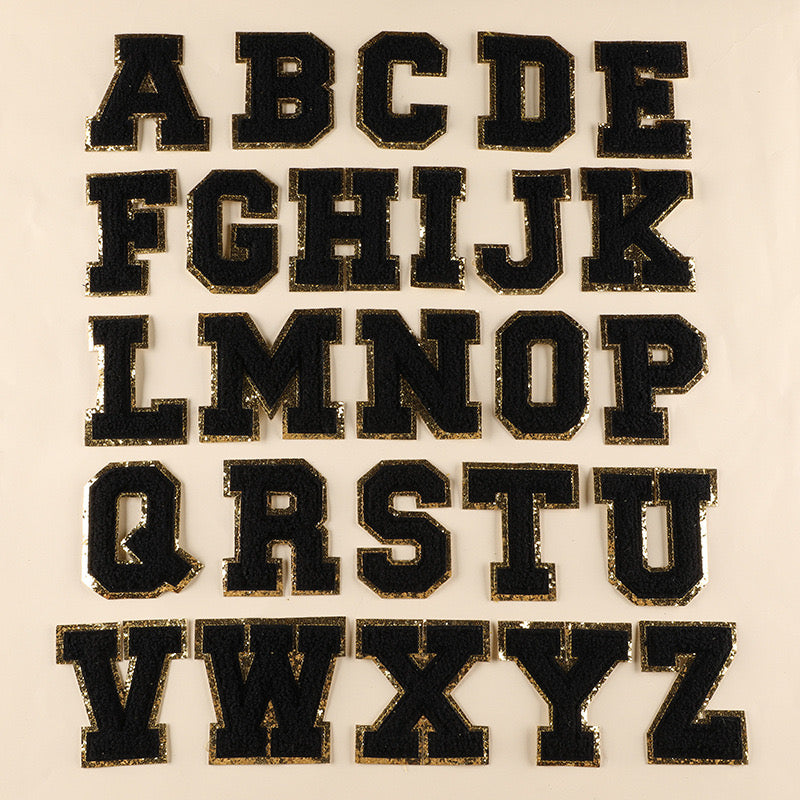 TikTok Trending Small Chenille Letter Patch