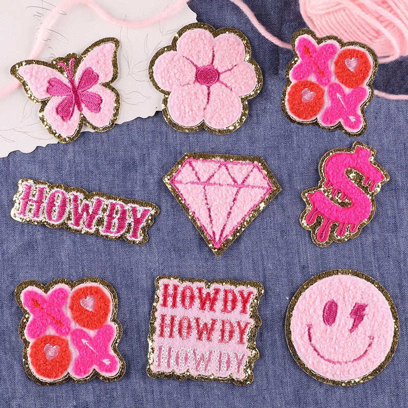 TikTok Trending Small Chenille Letter Patch