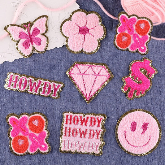 TikTok Trending Small Chenille Letter Patch