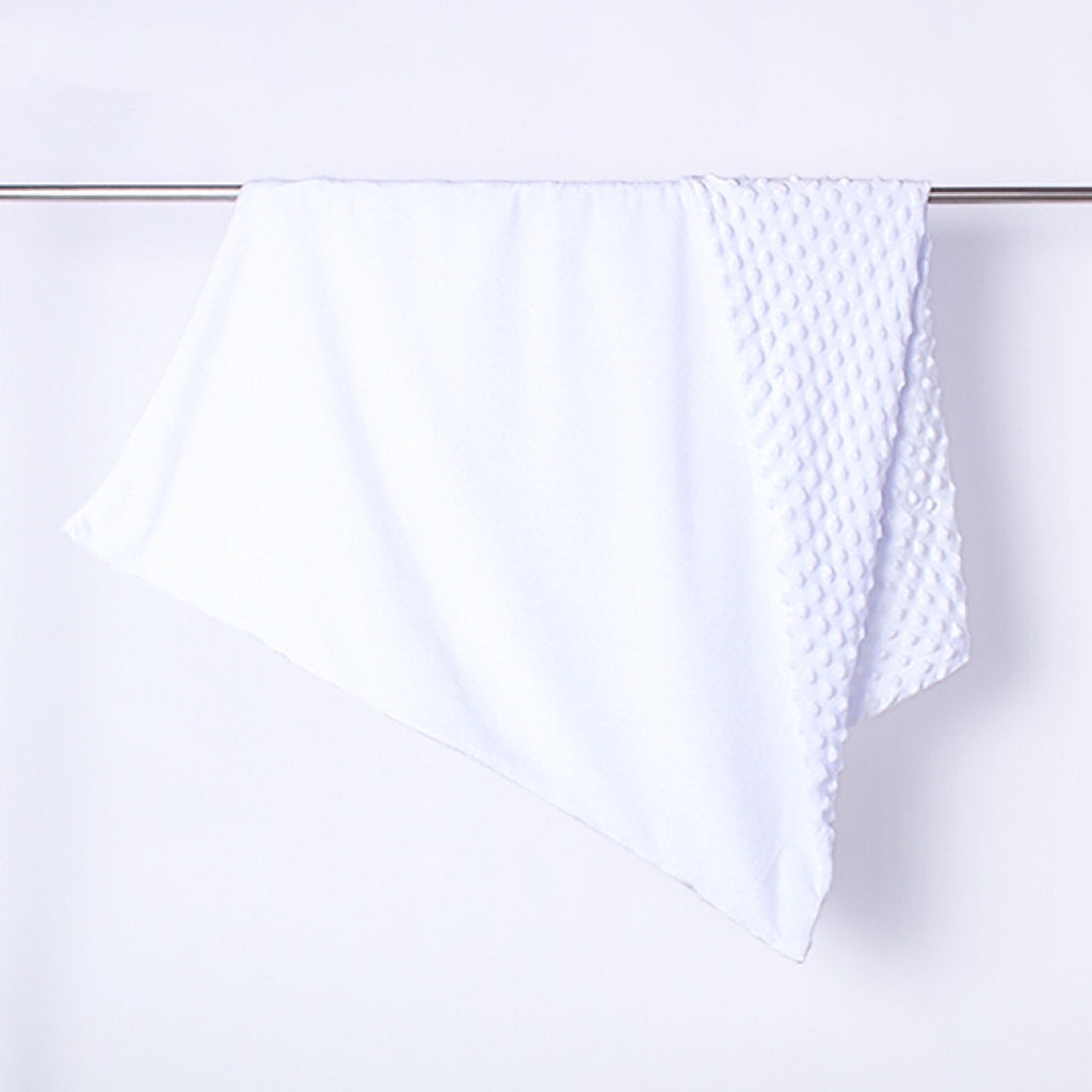 100% Polyester Minky Pastel Baby Blankets Sublimation Blanks