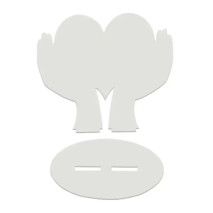 Heart Photo Stand Sublimation Blanks