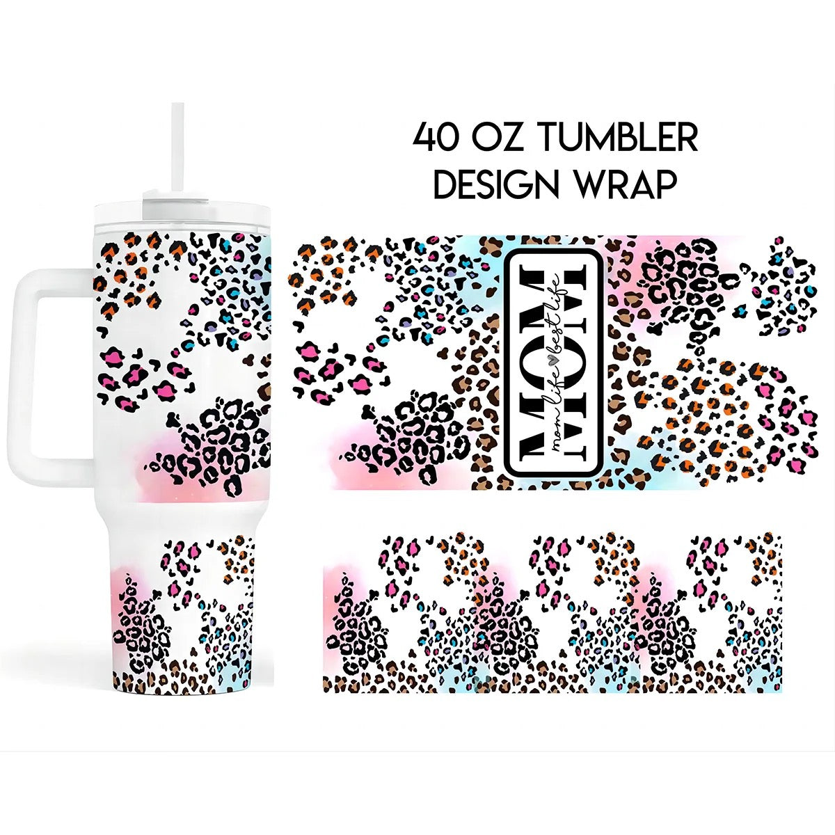 40 oz Cup Wrap UV DTF Wholesale