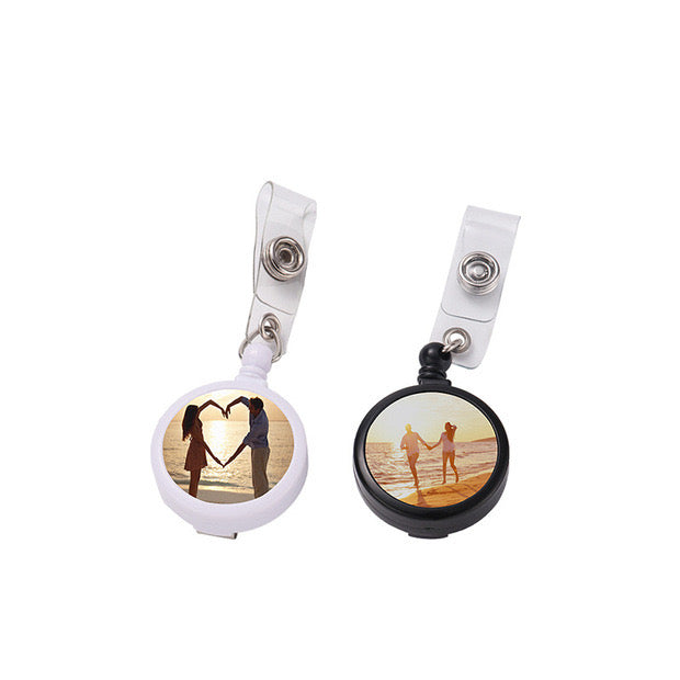 Badge Reels Key Card holder Sublimation Blanks