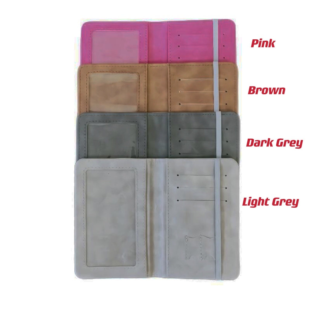 Faux Leather Passport Cover Sublimation Blanks