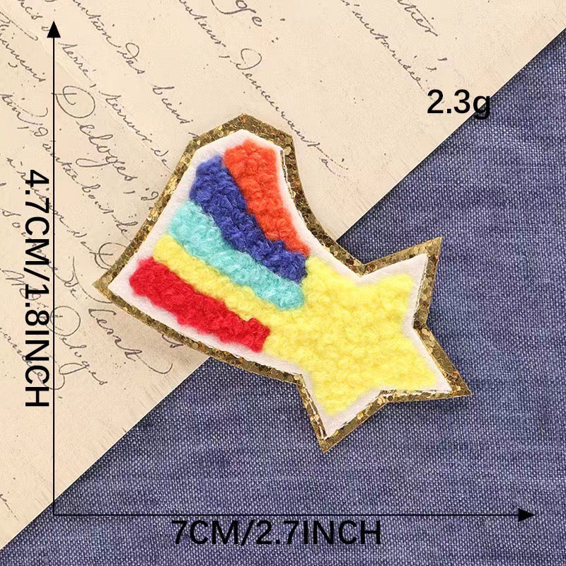 TikTok Trending Small Chenille Letter Patch