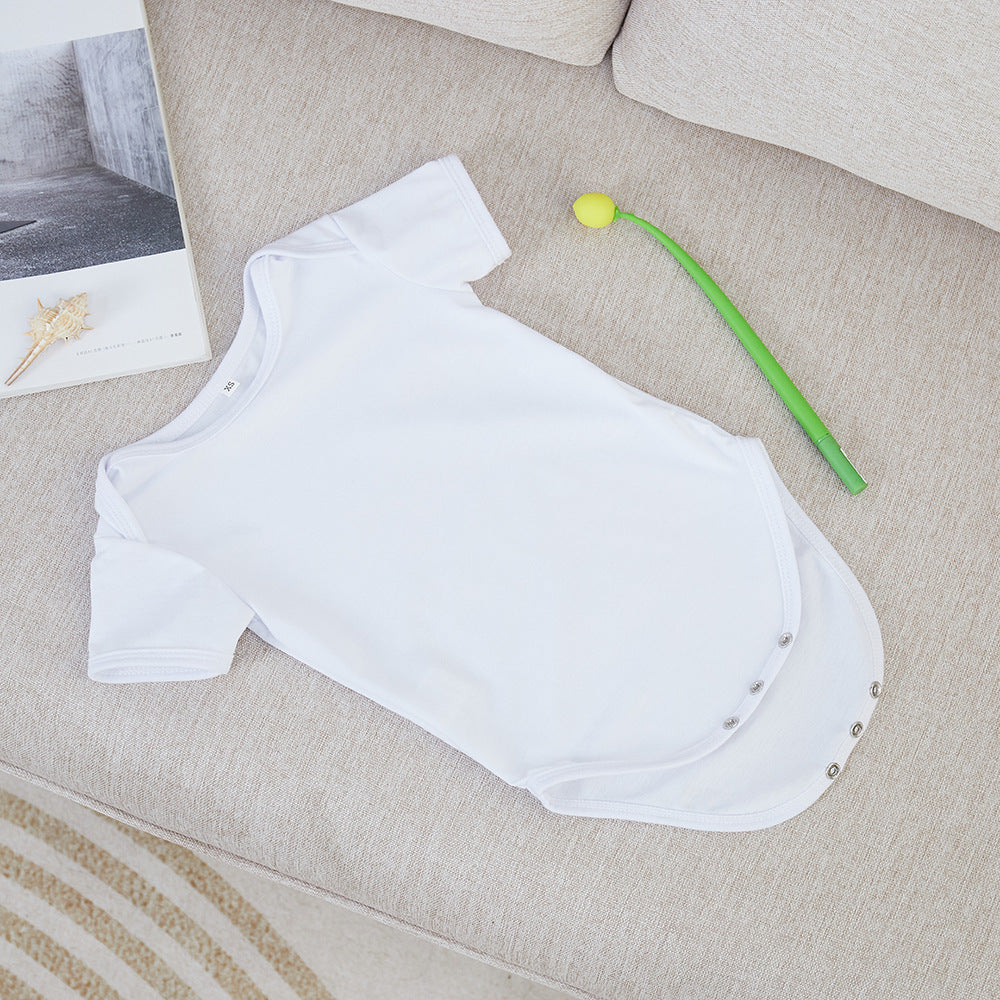 95% Polyester Baby Onesie Short Sleeve Sublimation Blanks