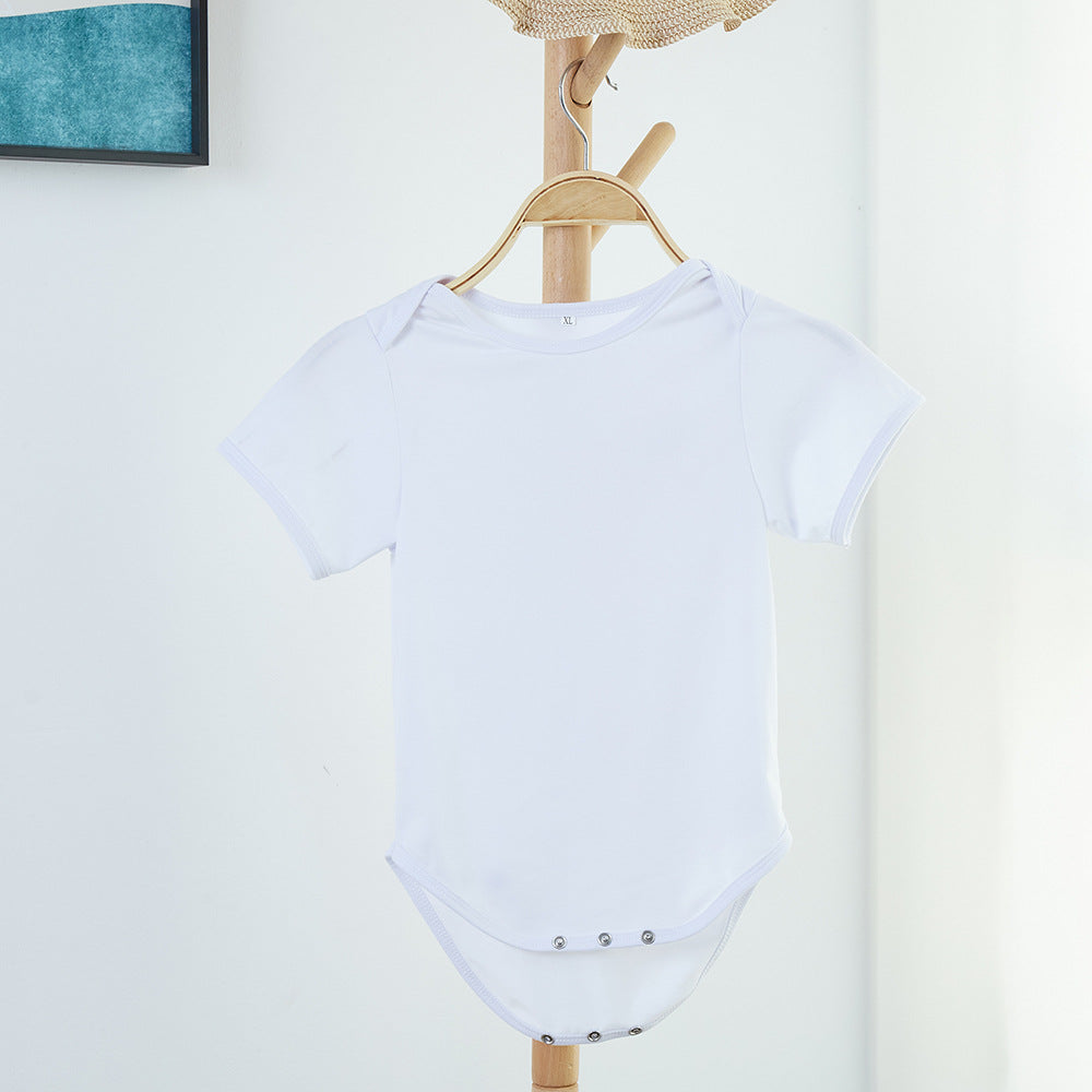 95% Polyester Baby Onesie Short Sleeve Sublimation Blanks