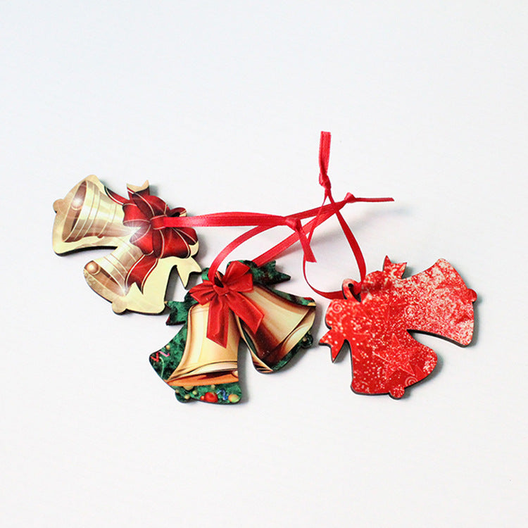 MDF Merry Christmas Ornaments Sublimation Blanks