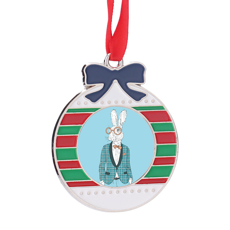 Christmas Festive Ornaments Sublimation Blanks