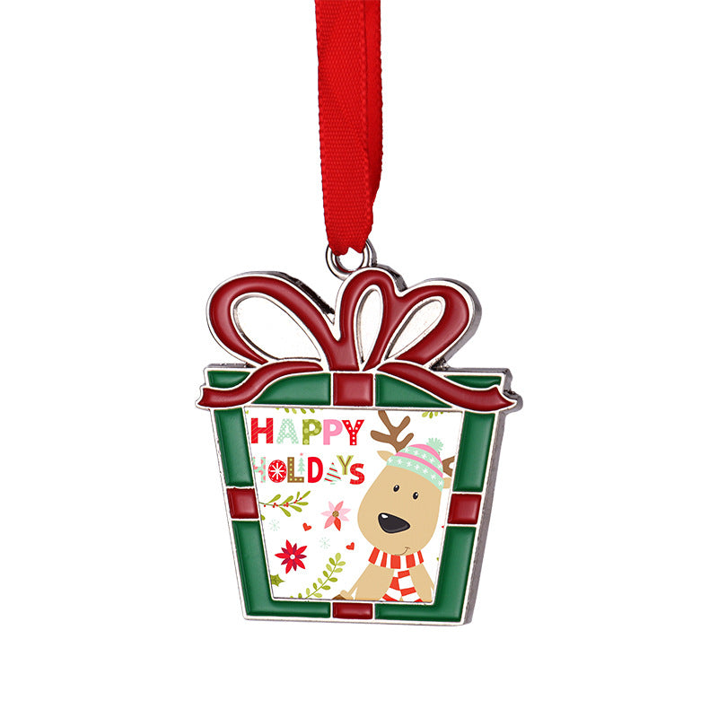 Christmas Festive Ornaments Sublimation Blanks