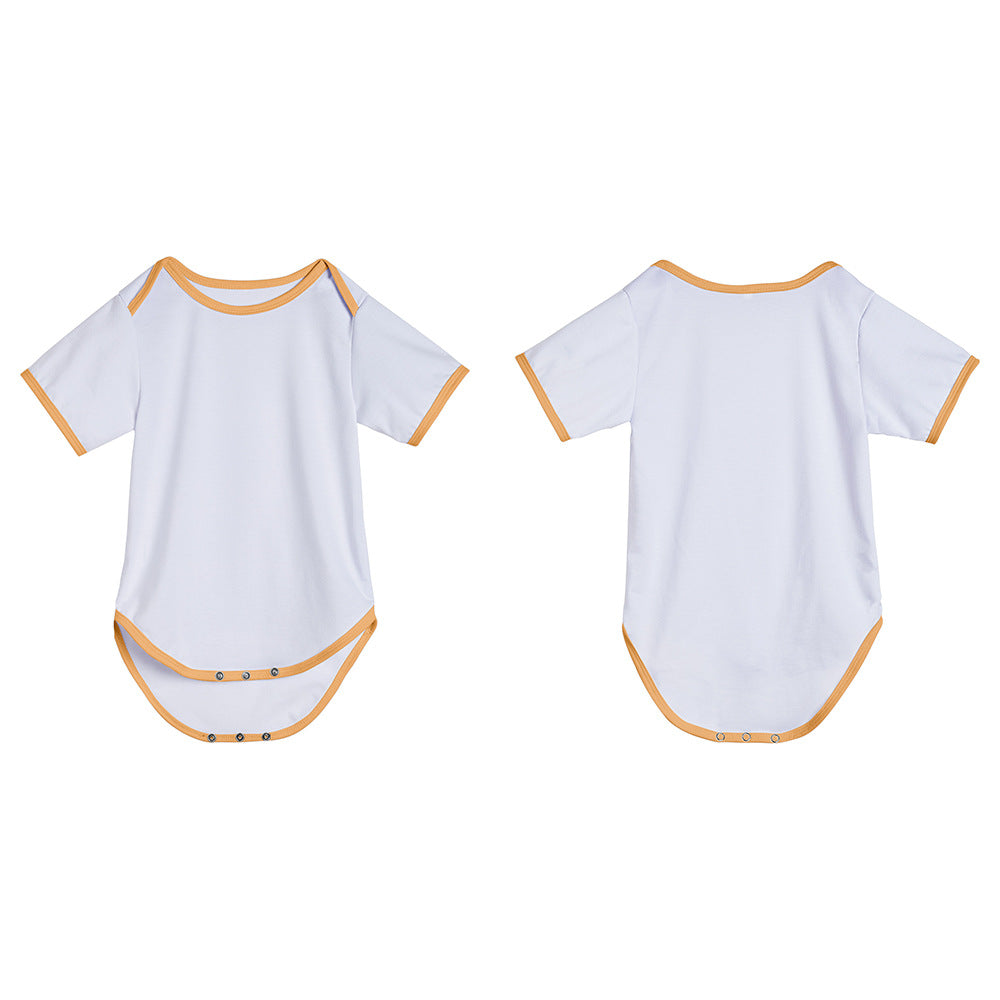 95% Polyester Baby Onesie Short Sleeve Sublimation Blanks