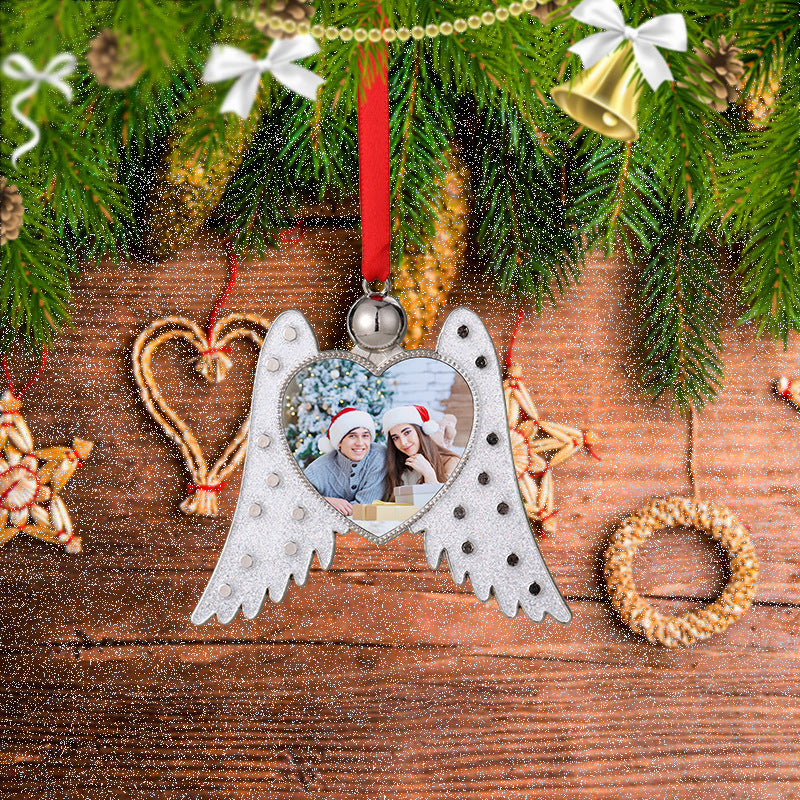 Christmas Angel Wings Ornaments Sublimation Blanks