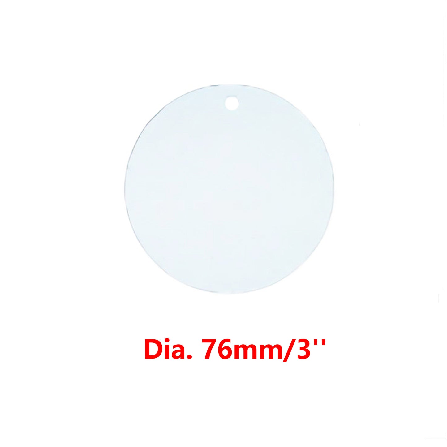 Aluminum Christmas Ornaments Sublimation Blanks