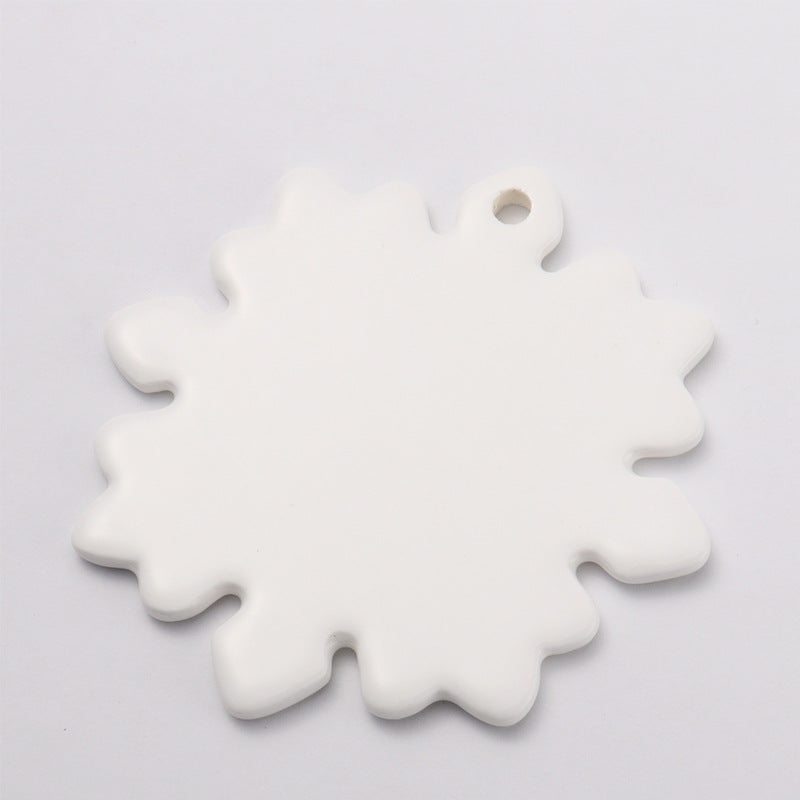 Ceramic Christmas Ornaments Sublimation Blanks