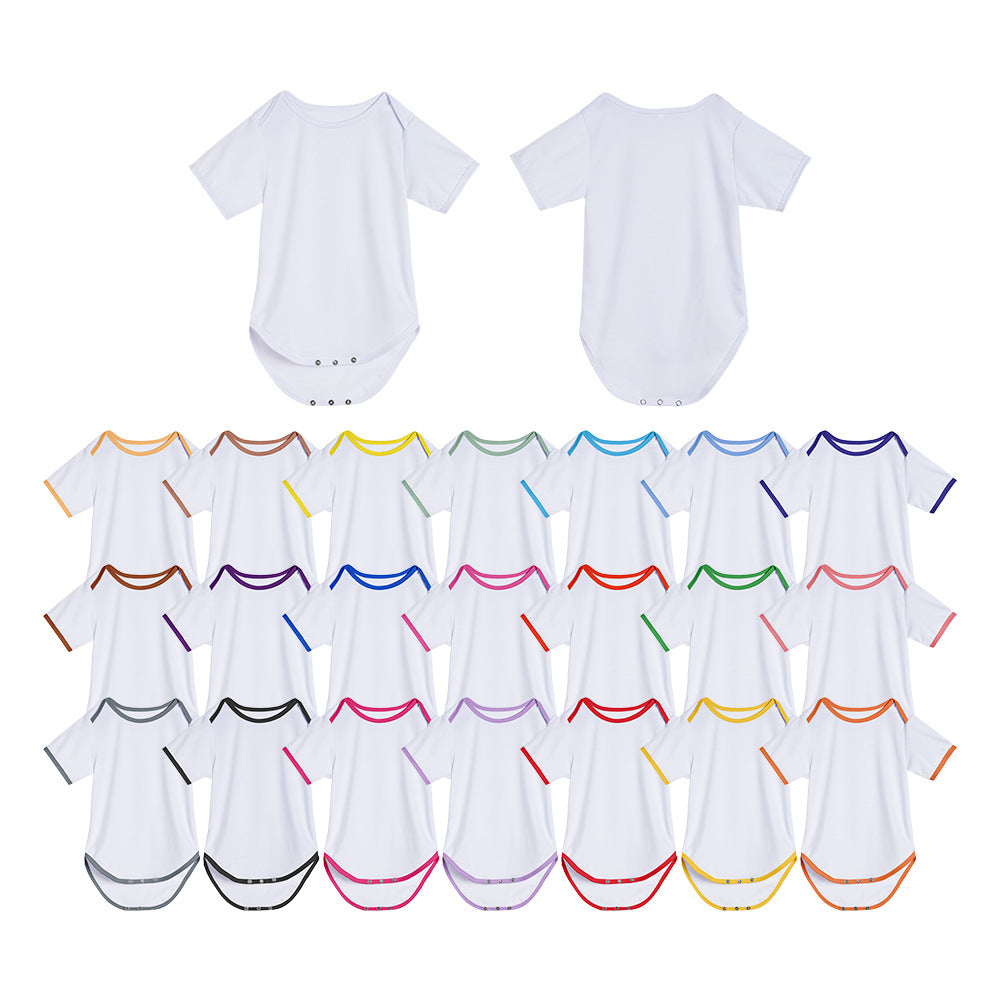 95% Polyester Baby Onesie Short Sleeve Sublimation Blanks