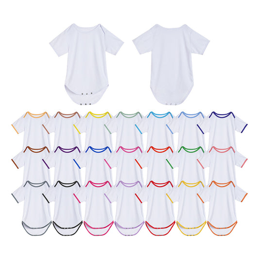 95% Polyester Baby Onesie Short Sleeve Sublimation Blanks