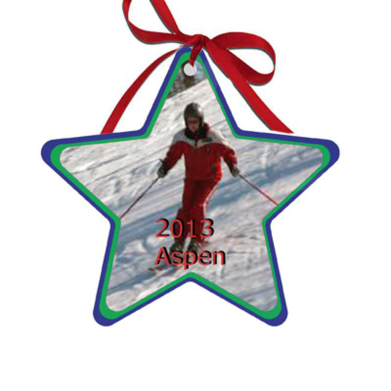 Aluminum Christmas Ornaments Sublimation Blanks