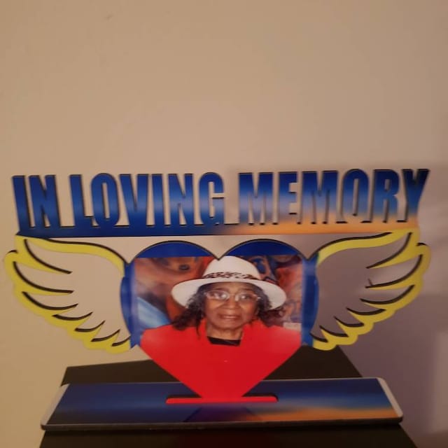 In Loving Memory Photo Panel Decor Sublimation Blanks