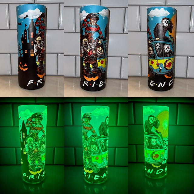 20oz Glow in the Dark Tumblers Sublimation Blanks Wholesale