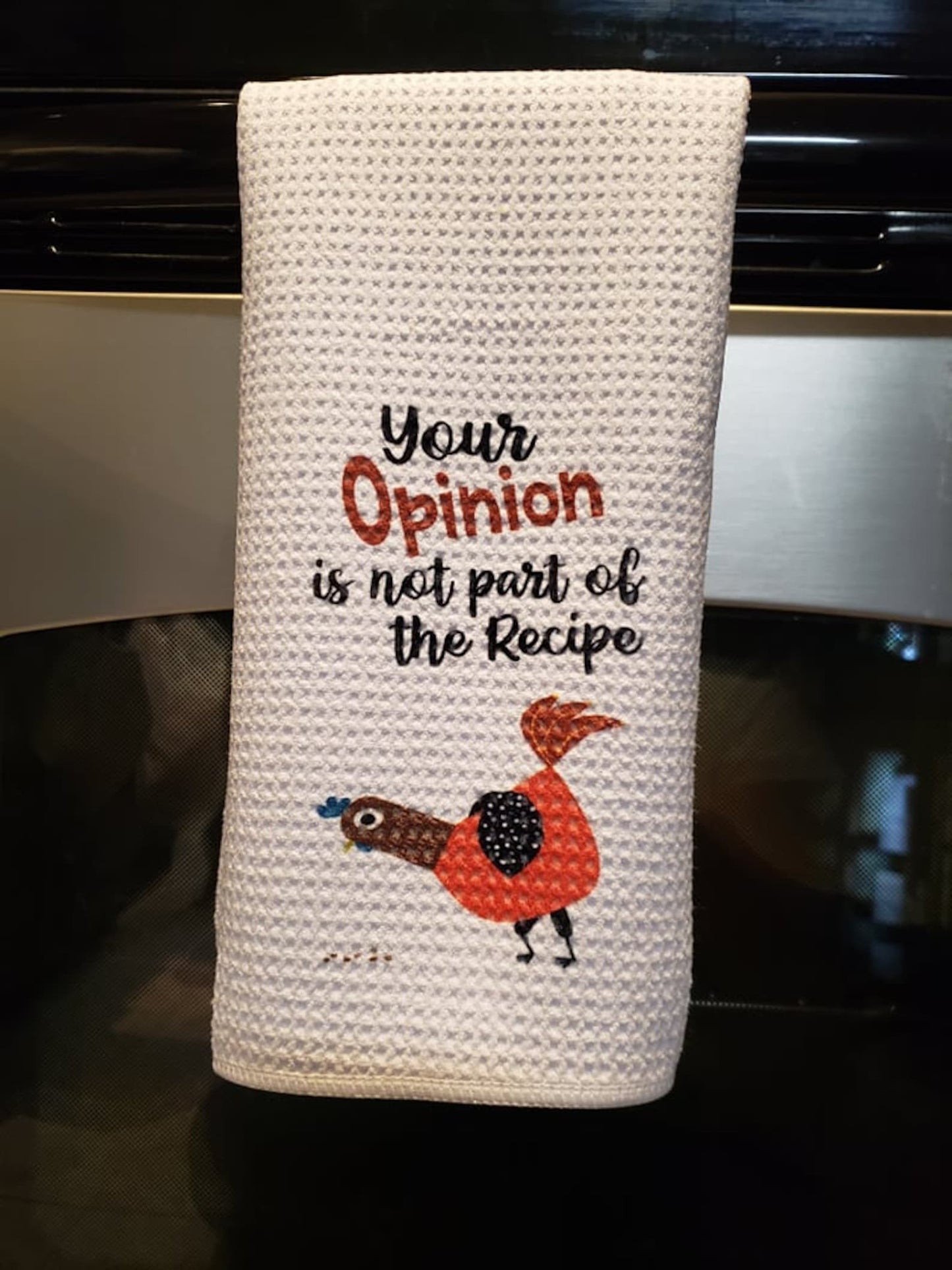 Waffle Kitchen Tea Towel Sublimation Blanks