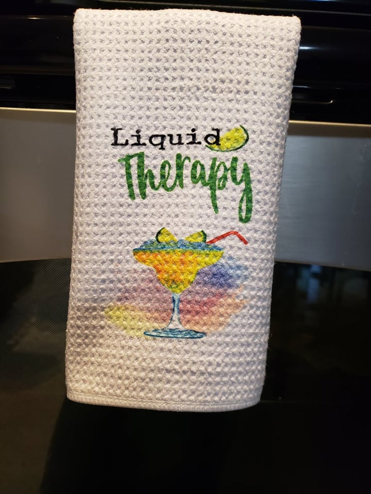 Waffle Kitchen Tea Towel Sublimation Blanks