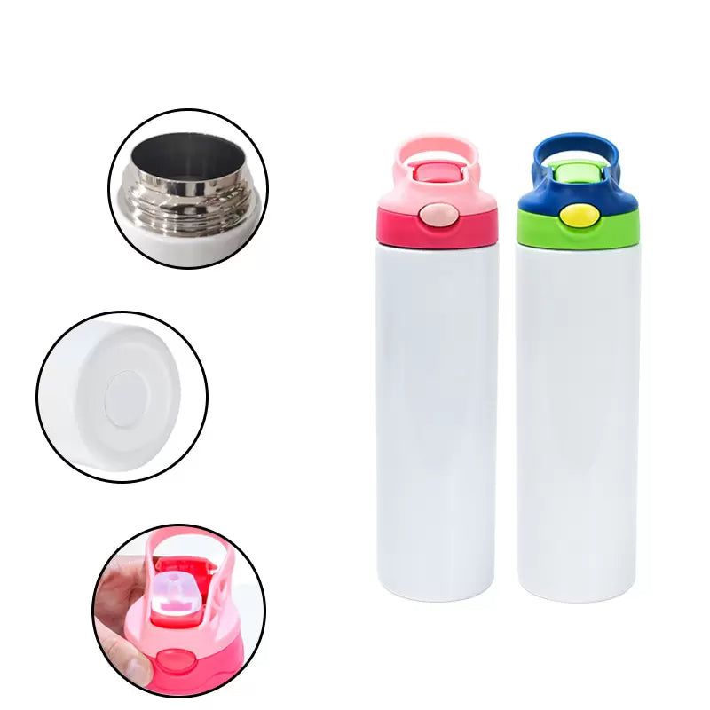 20oz Kids Sports Water Bottle Sublimation Blanks