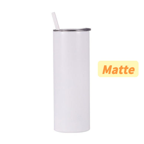 20oz Matte Skinny Tumblers Sublimation Blanks