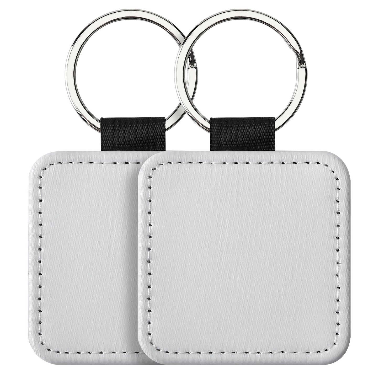 PU Leather Keychains Sublimation Blanks