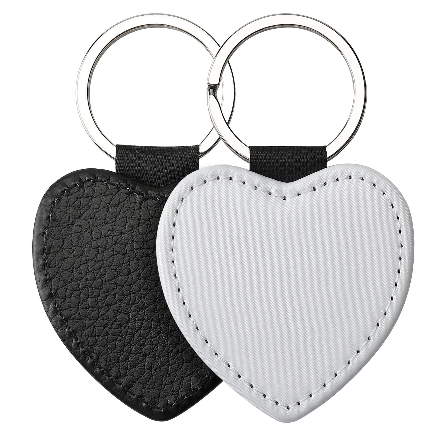 PU Leather Keychains Sublimation Blanks