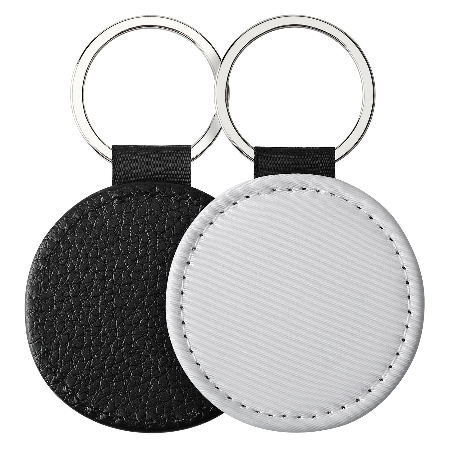 PU Leather Keychains Sublimation Blanks