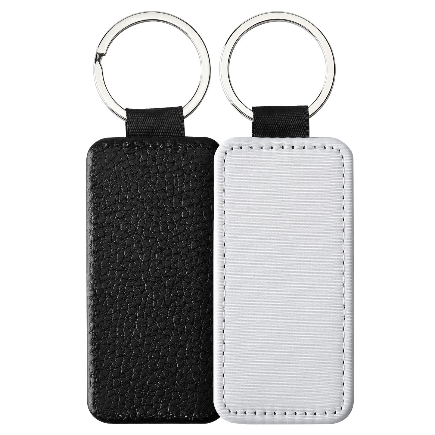 PU Leather Keychains Sublimation Blanks