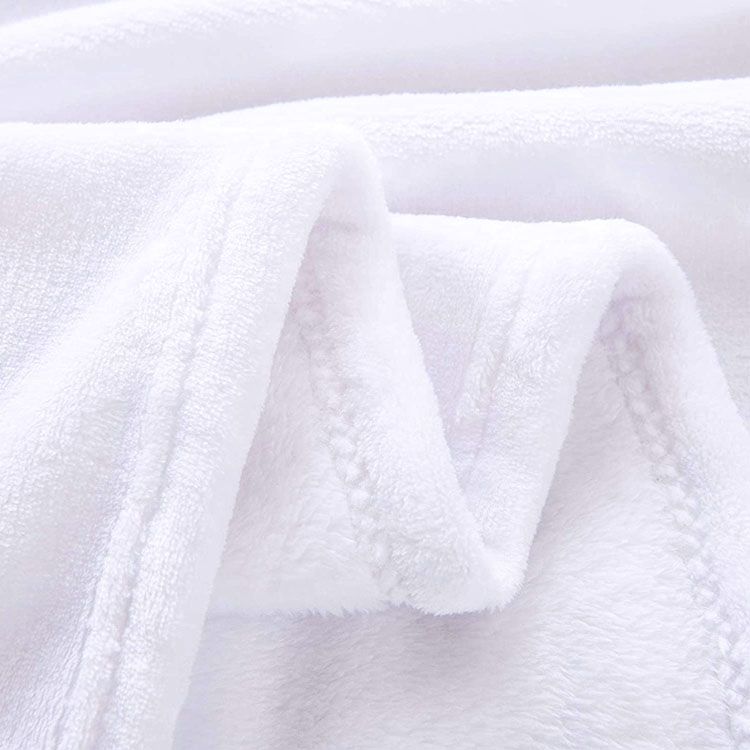 100% Polyester Minky Baby Blankets Sublimation Blanks