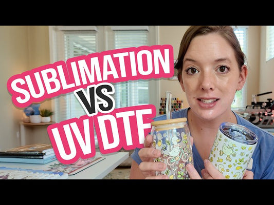 UV DTF vs Sublimation for Cup Businesses