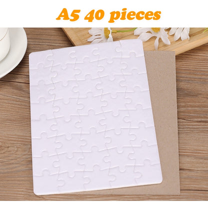 A5 Puzzles Sublimation Blanks