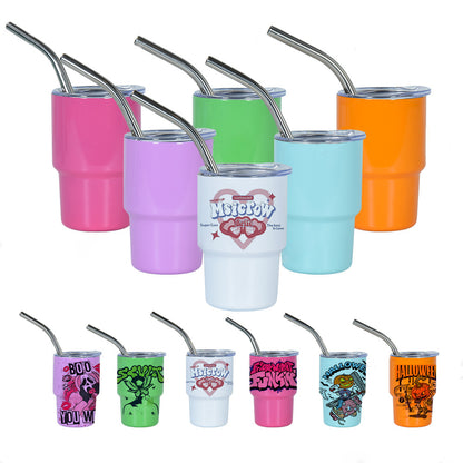 3oz Mini Tumbler Shot Glass Sublimation Blanks